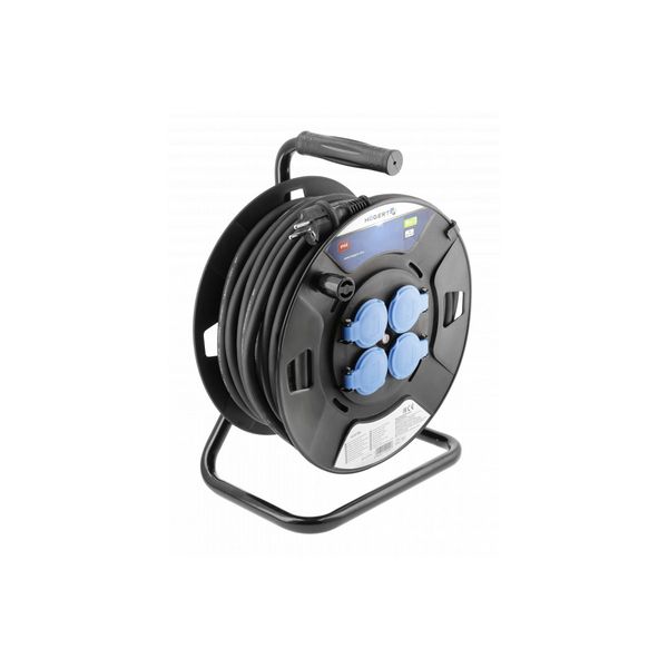 HOEGERT Rubber Insulated Drum Extension Cord 30 m image 1