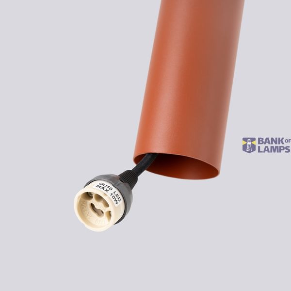 LAGOS 3L HANGING LAMP RED OCHRE 3XGU10 image 3