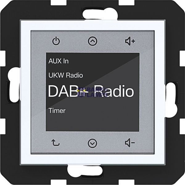 Radio touch DAB+, A.x/C.x, light white glossy image 1