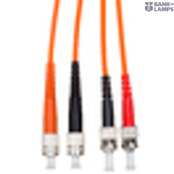 FO Patchcord Duplex ST/FC,62,5/125æm OM1, LS0H, orange, 2m image 4
