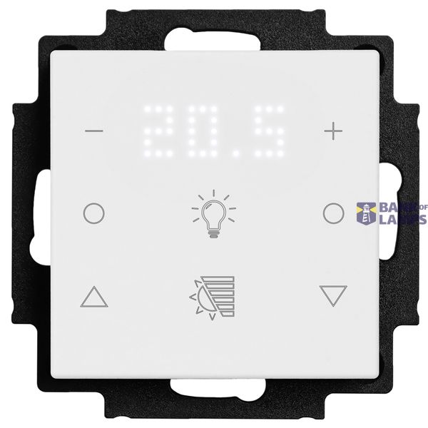 Off button, 6-cl., 2xtemp.,with display.,2xlights.,2xcurtains, input/output. image 1