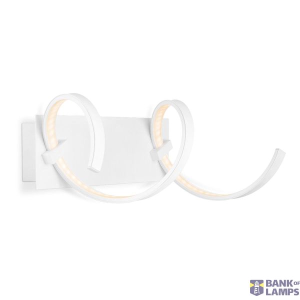 Wall Lamp Twist White 12W image 1