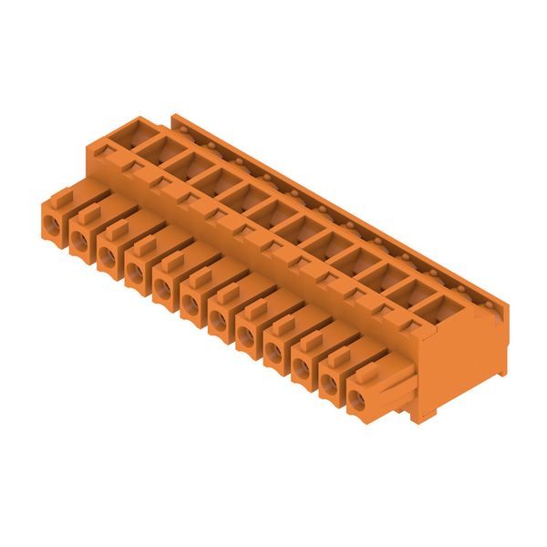 PCB plug-in connector, female plug, 3.81 mm, Number of poles: 12, 90°, Clamping yoke connection, Clamping range, max. : 1.5 mm², Box image 4