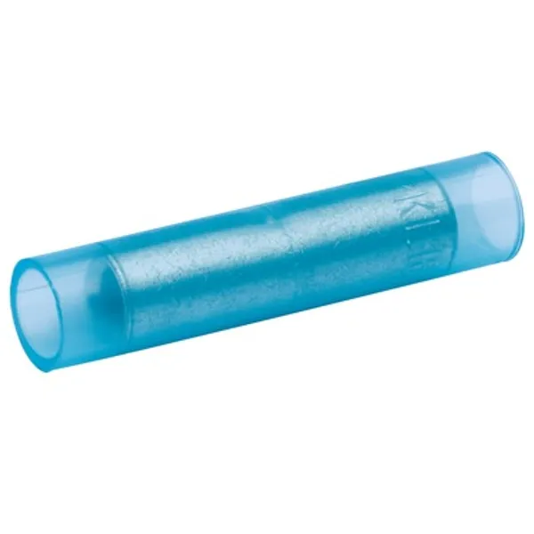 Butt connectorwith insulation, 16 mm², blue, 50 mm, 623R image 1