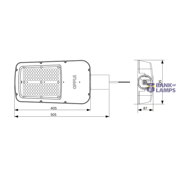 LEDRoadlight-E 80W-4000 image 4