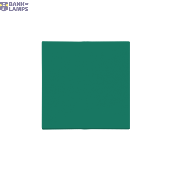 Single button for switches and push buttons, green image 1
