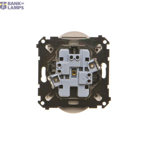 Rockers for double two-way switch SW6/2M, cream white/electro white image 1