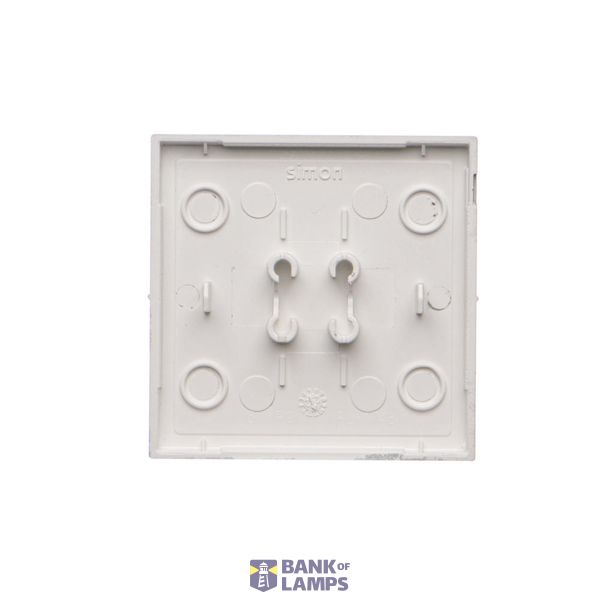 Single switch with backlight, LED not replaceable Color: blue, (module), 10AX, quick connection, Inox, metallized image 1
