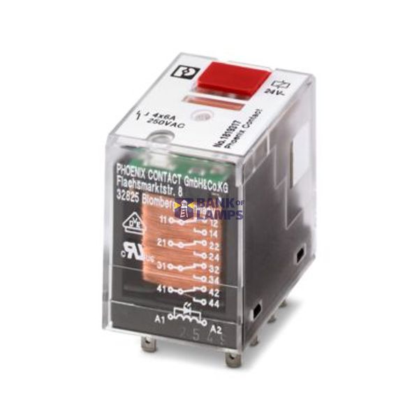 REL-IR/L- 24AC/4X21AU/MS - Single relay image 1