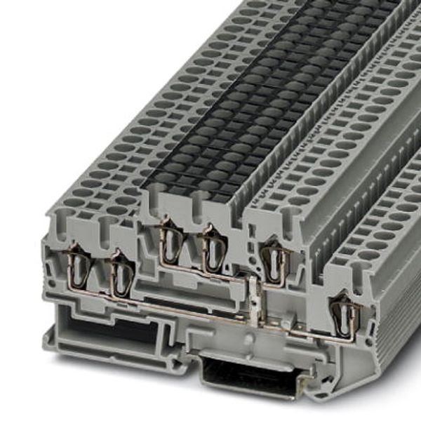 Double-level terminal block STTB 2,5-TWIN-PV image 1
