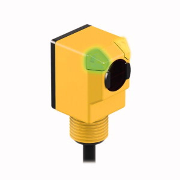 Photoelectric Sensor Diffuse Mode Sensor with Fixed-Field Background Suppression   Q25SP6FF100 image 2