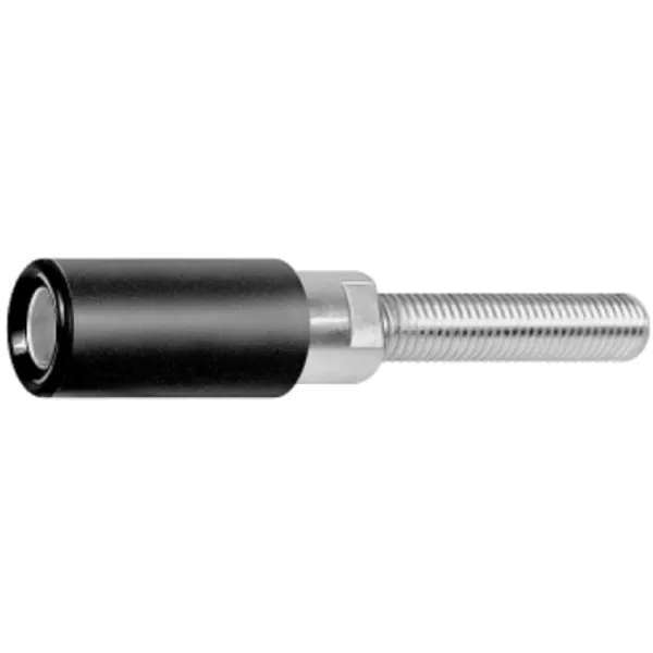 6 mm socket, threaded bolt, mounting Ø 6.5 mm, red, 14.2016-22 image 1