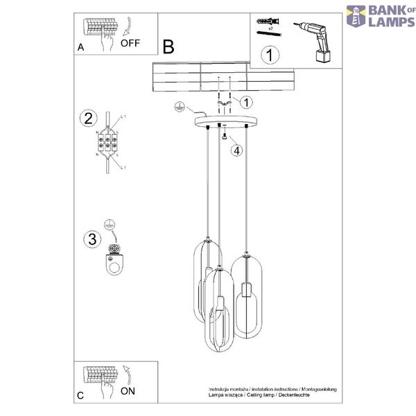 Pendant lamp NICUS 1 white image 7