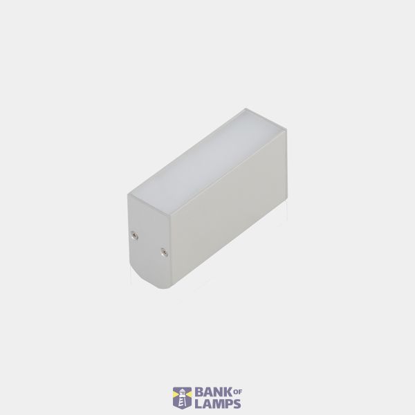Lineal lighting system IP66-IP67 Taglio Opal Surface Fix 111mm LED 1.5W 4000K Urban grey 85lm image 1