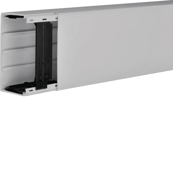 Halogen-free cable channel LFH60110, RAL7035 image 1