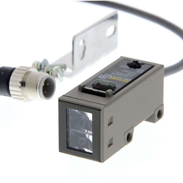 Photoelectric sensor, diffuse, 2 m, DC, 3-wire, NPN/PNP, horizontal, M E3S 7024D image 3
