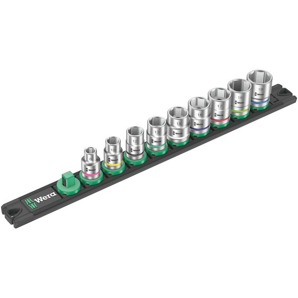 Dop-magneetstrip B 4 Zyklop doppen, 3/8&quot;-aandrijving, 9-delig image 1