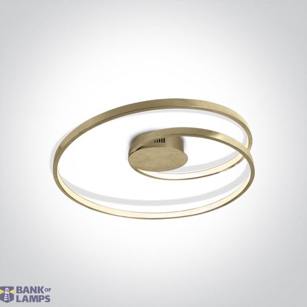 BRASS CEILING LED 30W WW IP20 230V image 1