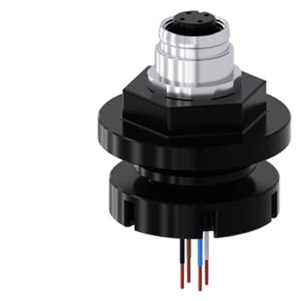 Adapter, M12 socket, 4-pole, for M20/M25 cable entry image 1