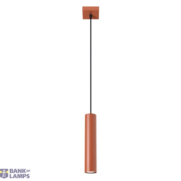 Pendant lamp LAGOS 1 red ochre image 1