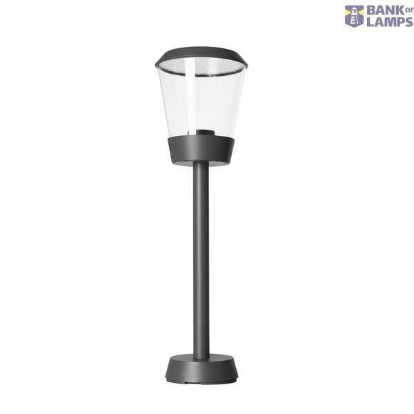 Bollard IP54 Elaine 600mm E27 Max. 15W Urban grey image 1