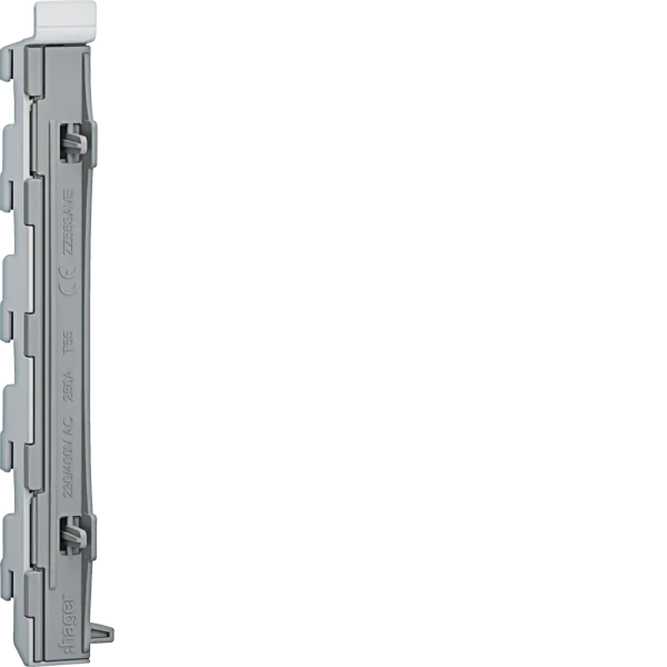 Busbar connector, panel to panel, 5-pole, CU12x5mm, 250A, insulated image 1