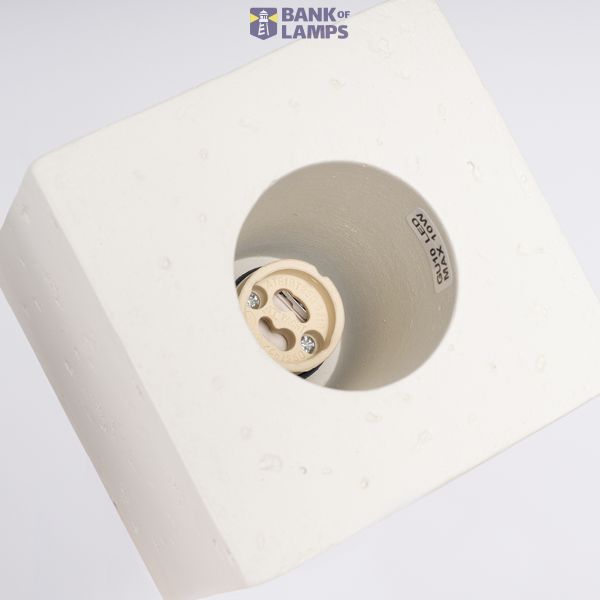 Ceiling lamp QUAD concrete beige image 4