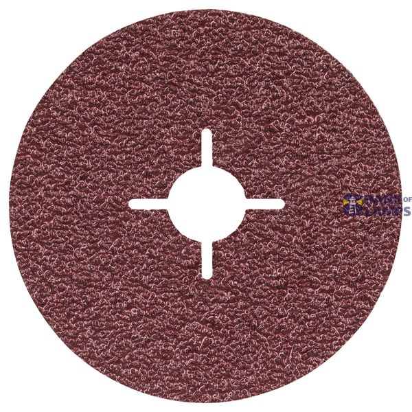 Fibre sanding disc R444, Expert for Metal D= 115 mm; K= 24 image 1