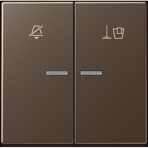 Hotel 2-gang rocker, room unit ARUKO5MMO image 3