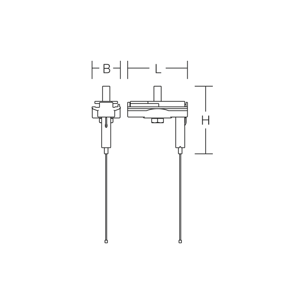 Pendant attachment L 66 B 32 H 75 colour: black 7618-00-W30 image 3