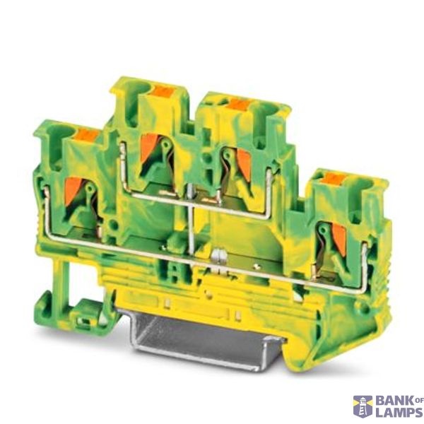 PTTB 2,5-PE-R-CLX - Protective conductor double-level terminal block image 1
