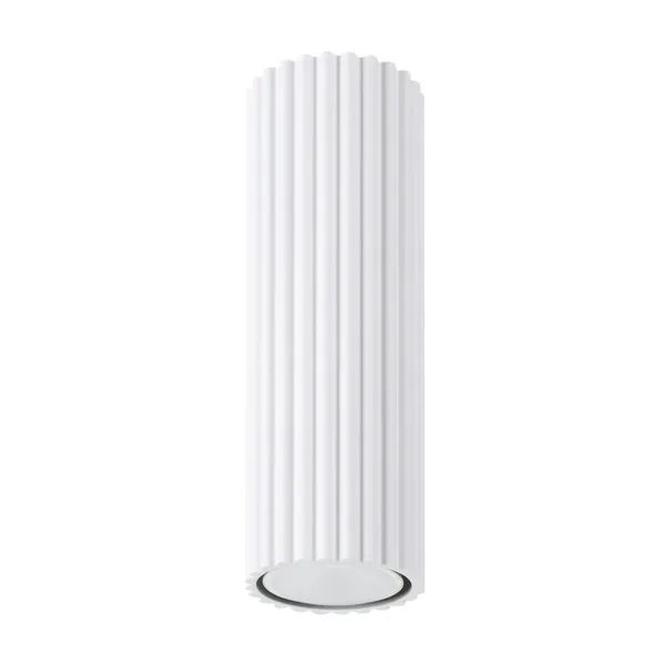 Surface-mounted spot, elongated cylindrical shape, KARBON, GU10 for the hallway image 1