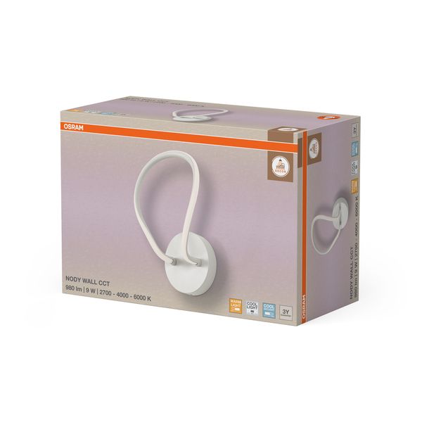 DECOR NODY WALL 9W CCT WT OSRAM image 2