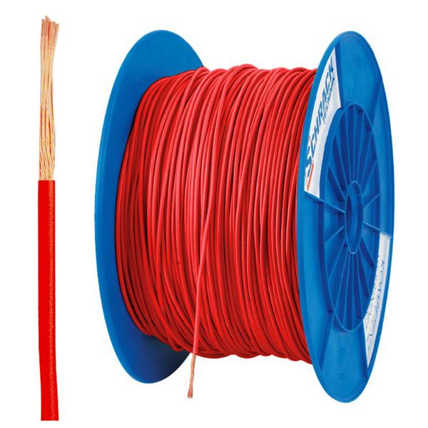 PVC Insulated Single Core Wire H07V-K 2.5mmý, red (coil) (The price is shown without markup on metals. Request a quote for accurate information) image 1