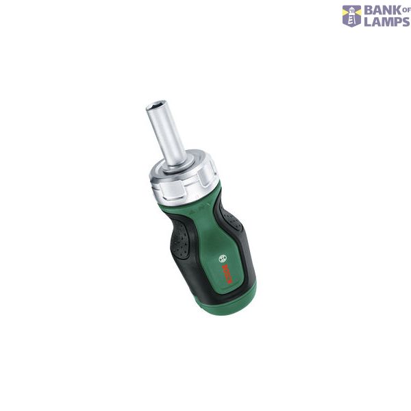 Stubby Ratchet Screwdriver with 6 Bits image 1