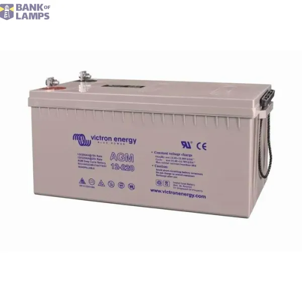 Victron Energy Akumulators 12V/220Ah AGM Deep Cycle Batt. image 1