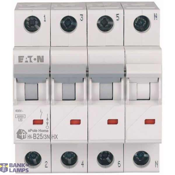 HN-B25/3N-HX Eaton Moeller series xPole Home - HN/HN-HX MCB image 1