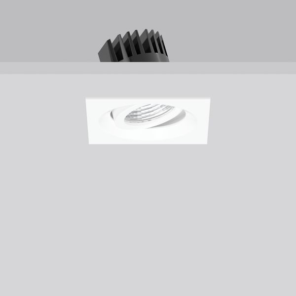 LEVIDO SWING square, 7,5 / 12 W, 710 / 1100 lm, 830, white, DALI Reces image 2