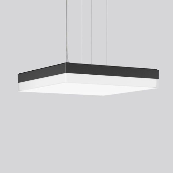 FLAT SLIM square, 27...40 W, 2900...4450 lm, 830, 840, anthracite, on/ image 2