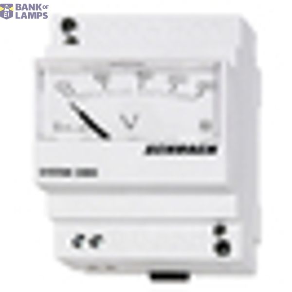 Modular analogue voltmeter 250VDC image 2