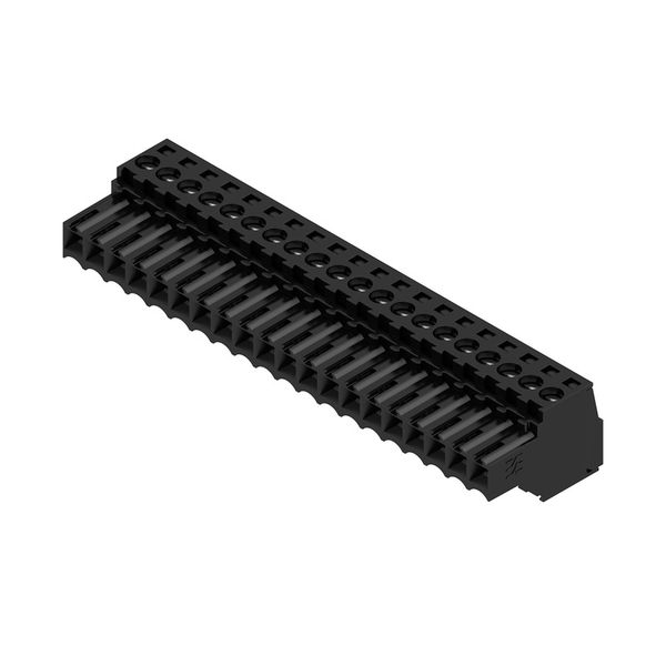 PCB plug-in connector, female plug, 3.50 mm, Number of poles: 20, 180°, Clamping yoke connection, Clamping range, max. : 1.5 mm², Box image 2