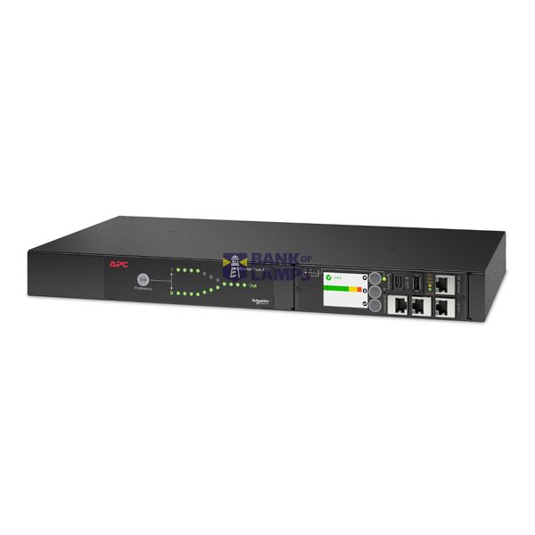 Rack ATS,1U,16A,230V,IEC 309 2in,1out image 2