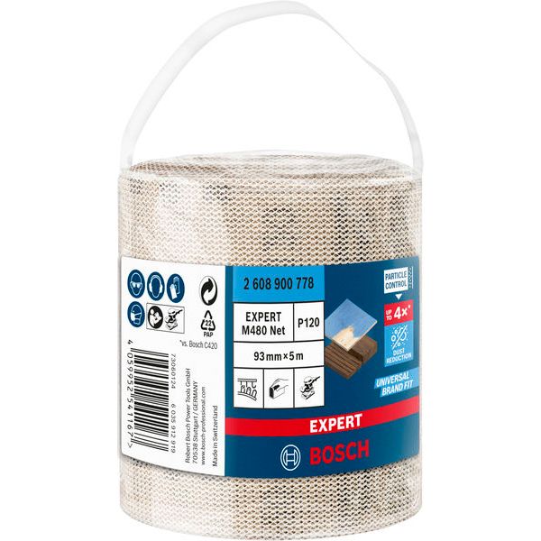EXPERT M48 Sanding Net Roll 93 mm, 5 m, G 12 image 2