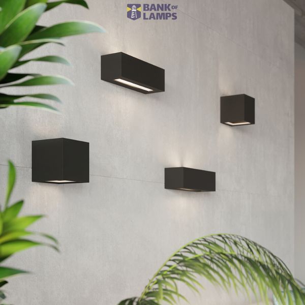 CERAMIC WALL LAMP VEGA BLACK E27 1X60W IP20 image 6