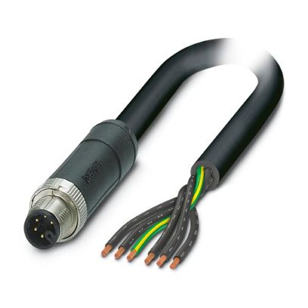 SAC-6P-M12MSM/ 3,0-PVC PE - Power cable image 2