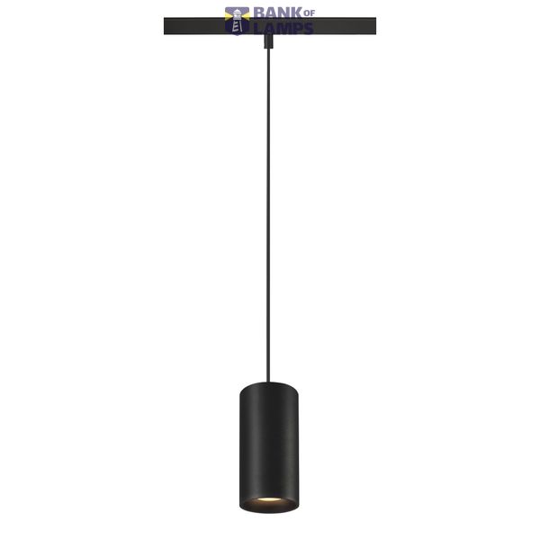NUMINOS® S 48V TRACK DALI, pendant light, black / black, 16W, 1060lm, 3000K, CRI90, 20° image 1