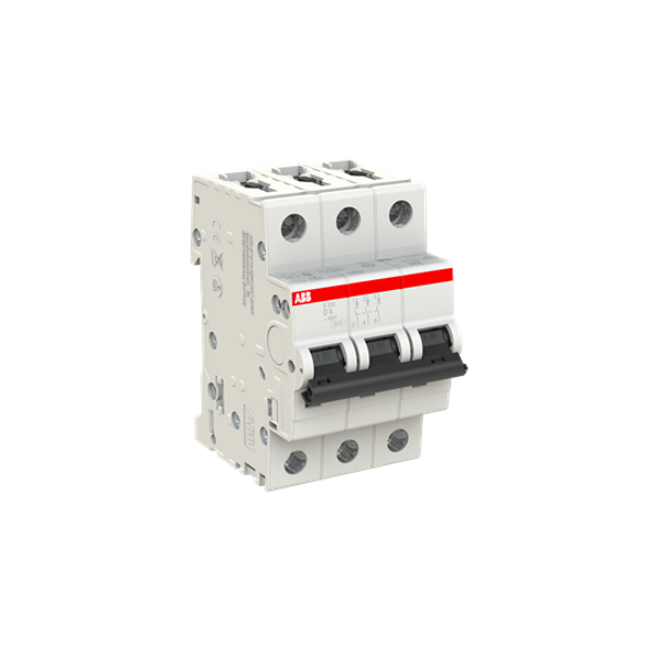 S203-D6 Miniature Circuit Breaker - 3P - D - 6 A image 2