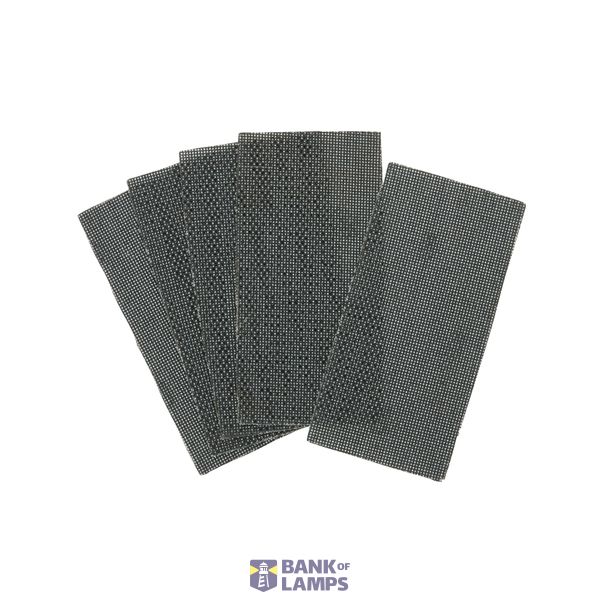 5x 120g MESH,1/3 Sheet, 93x190,Velcro image 1