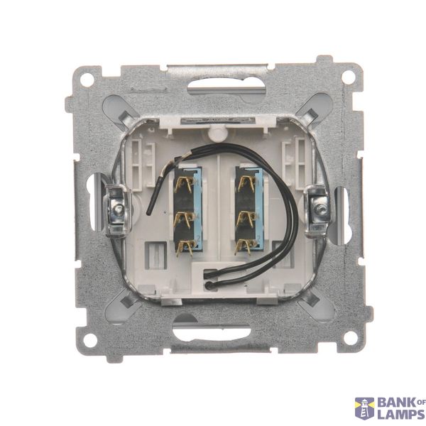 Single switch with a key - 2 positions "0-1", beige, 5A image 1