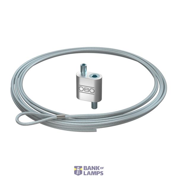 QWT S 3 1M G Suspension wire with loop 3x1000mm image 1